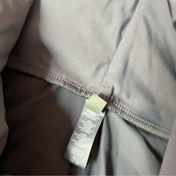 SKIMS Swim Gunmetal Gray Twist Front Slit Midi Swim Sarong Skirt Beach Cover Up - Picture 9 of 11